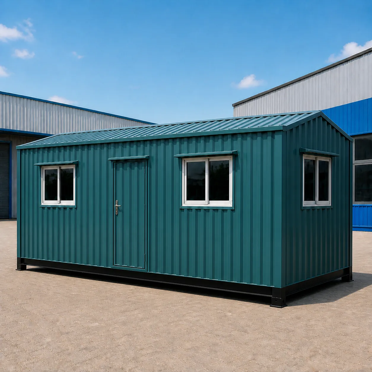 You may also like card for Readymade Office Cabin 20 x 10 ft exterior render