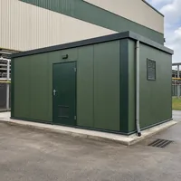 SAMAN rockwool wall panels installed on an industrial building