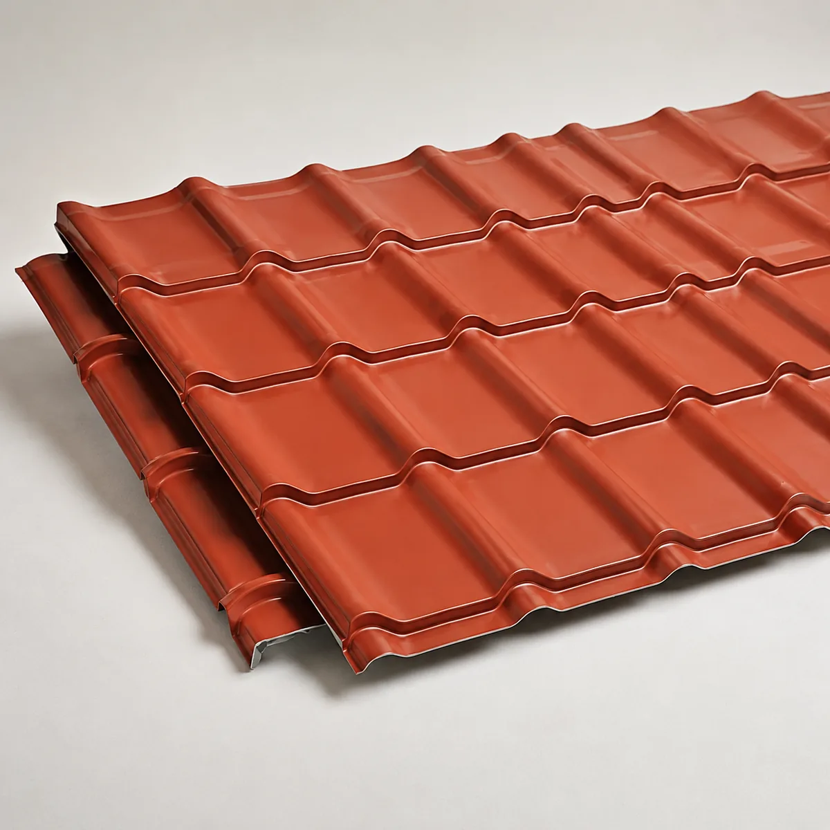Tile profile metal roofing sheet section Tile profile metal roofing sheet section
