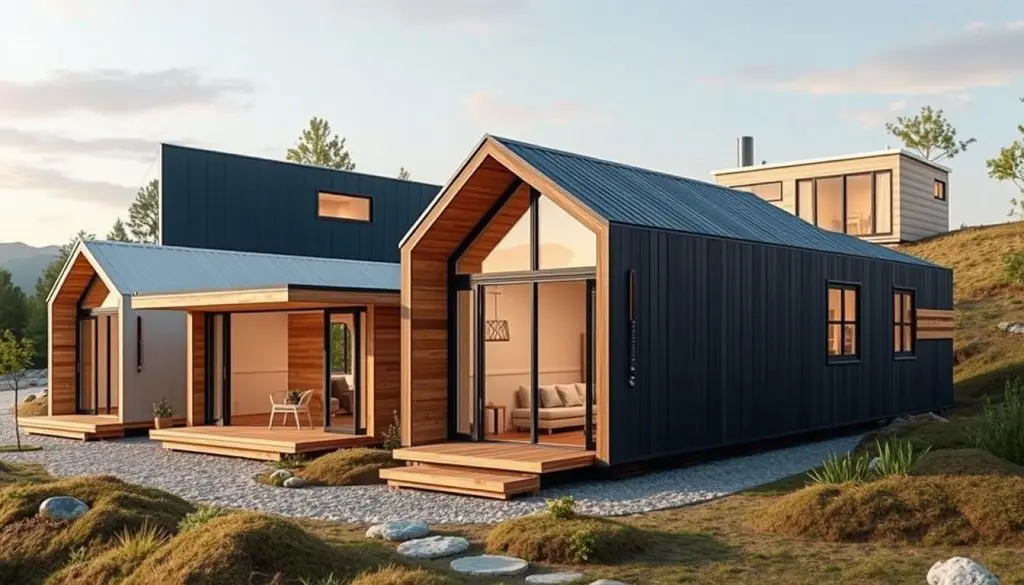 Designs and Plans of Portable Cabins