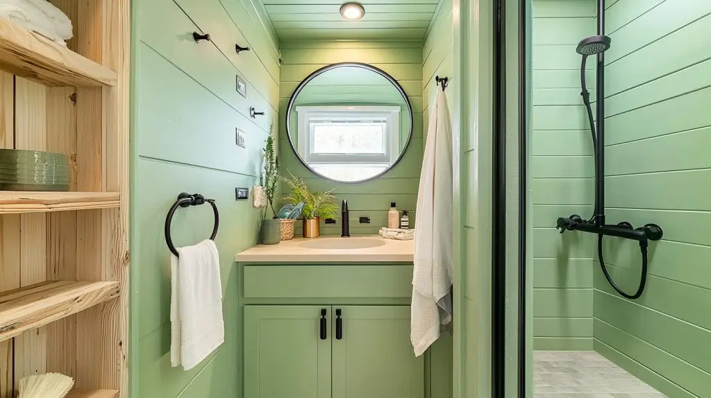 container home bathroom