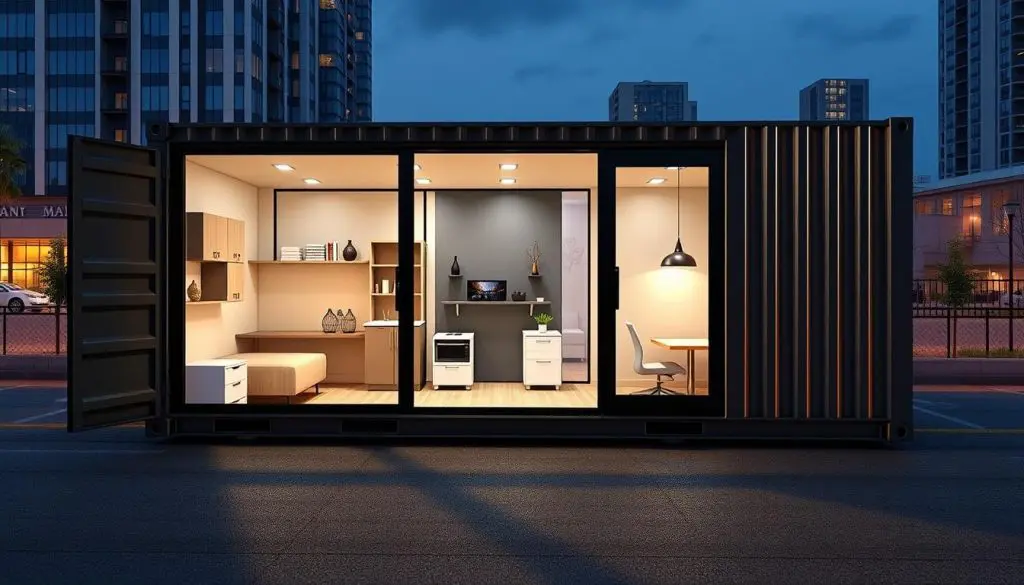 20 ft Container Office Layout Plans
