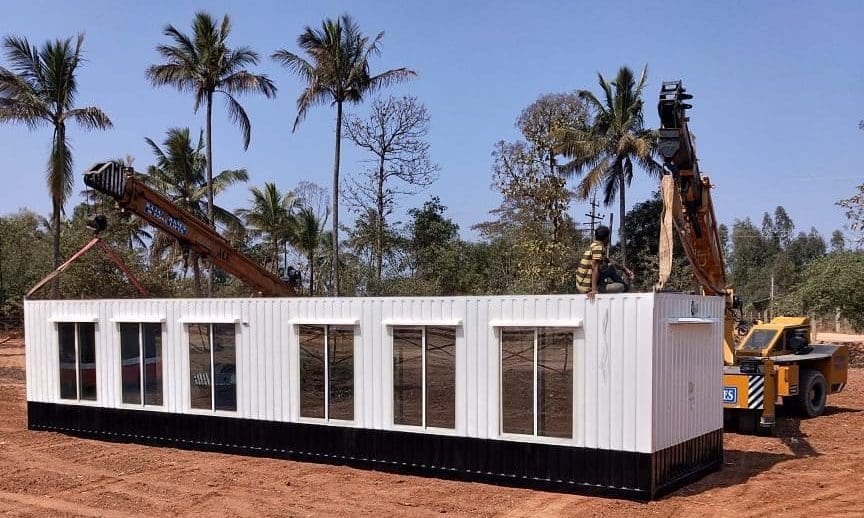 Porta cabins exterior