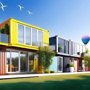 Double story Container office