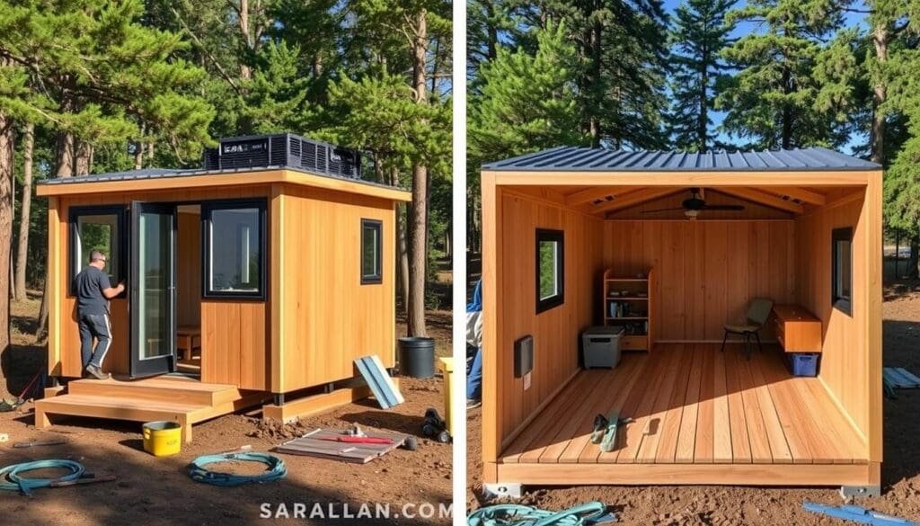 Portable Cabins for Sale Installation Process