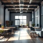 Inside Container Office
