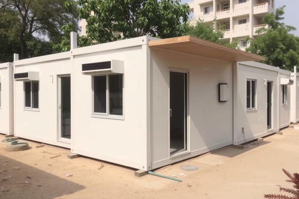 Customized labour colony with office attachment in East Delhi Customized labour colony with office attachment in East Delhi