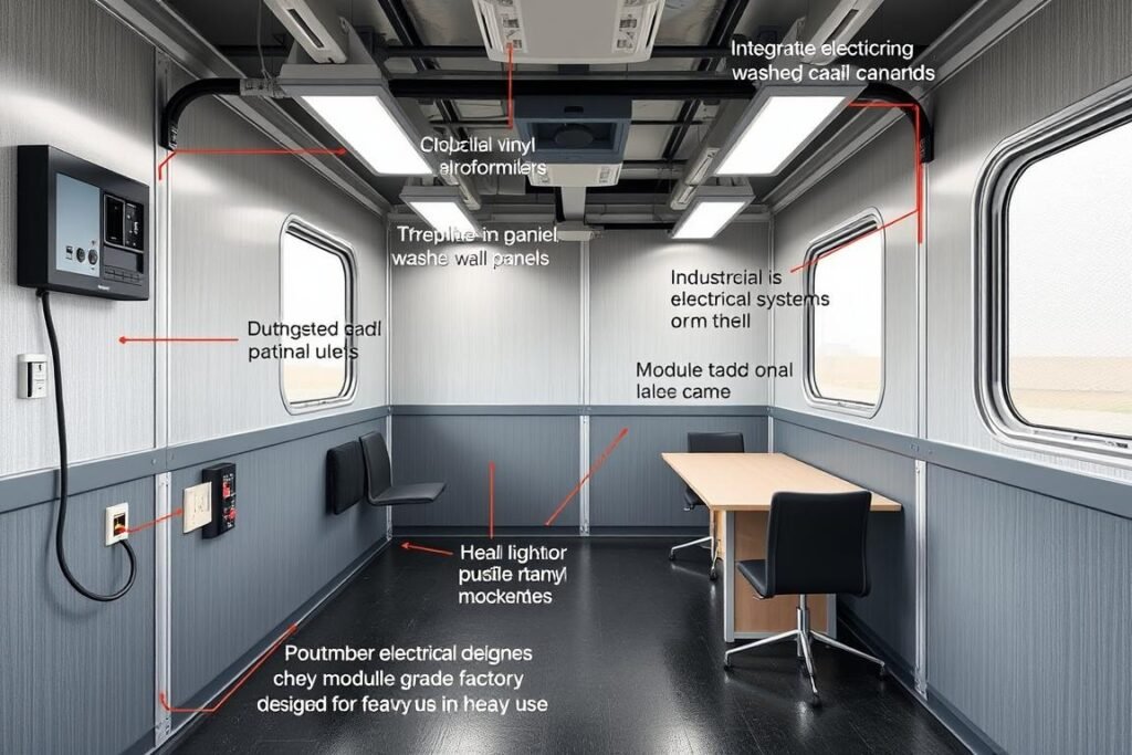 Industrial-grade interior finishes in portable office cabins for Greater Noida Industrial-grade interior finishes in portable office cabins for Greater Noida