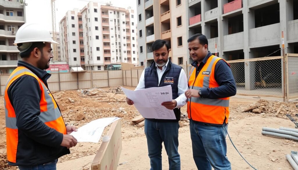 SAMAN Portable team providing on-site assessment for labour colony in East Delhi SAMAN Portable team providing on-site assessment for labour colony in East Delhi