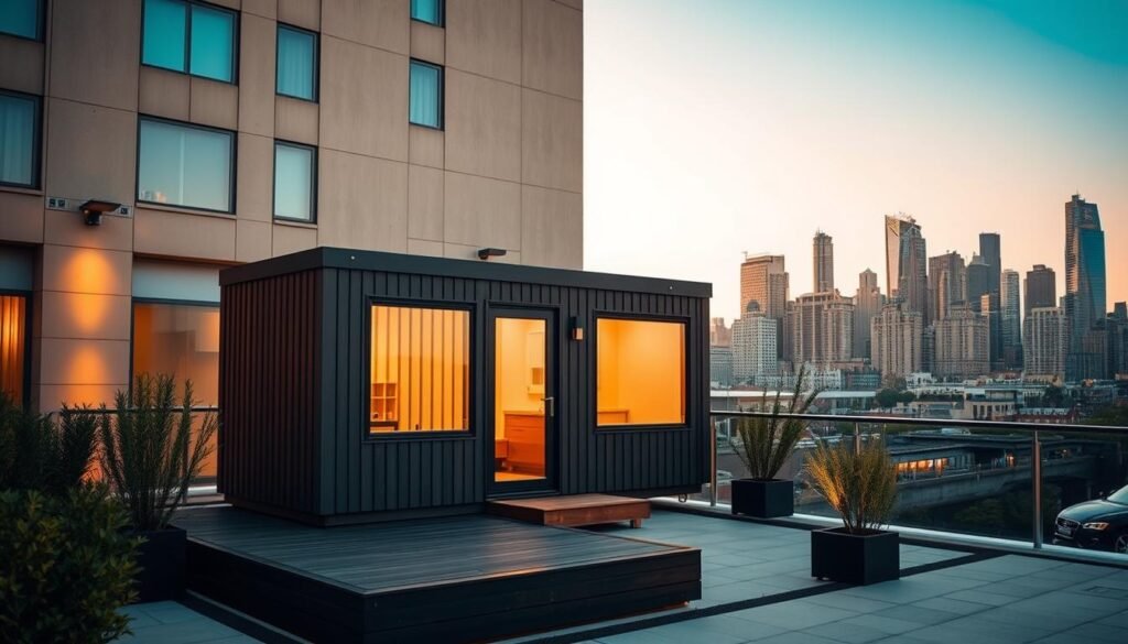 Time-efficient portable cabin solutions